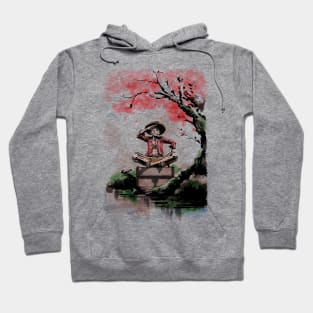 Pirate under the tree Hoodie